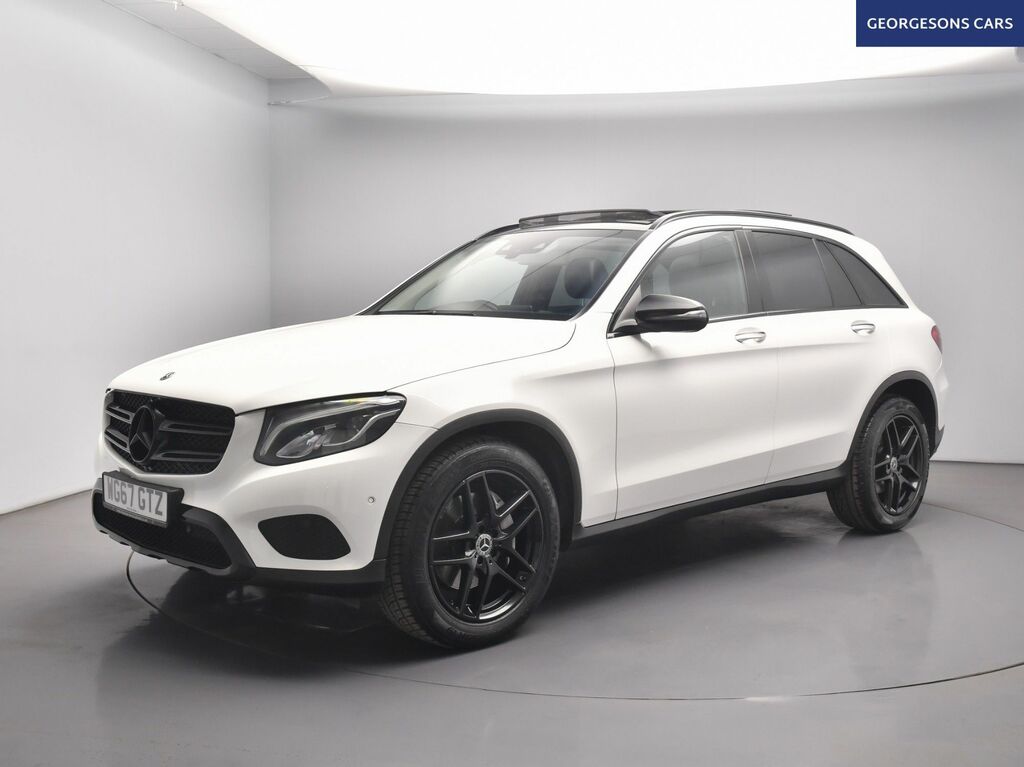 Mercedes-Benz GLC Class Glc220d Sport Premium Suv White #4