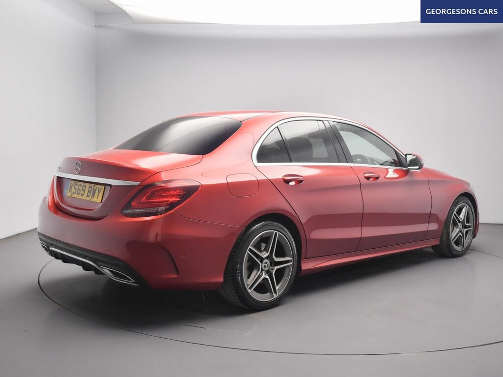 Mercedes-Benz C Class C300d Amg Line Premium Red #6