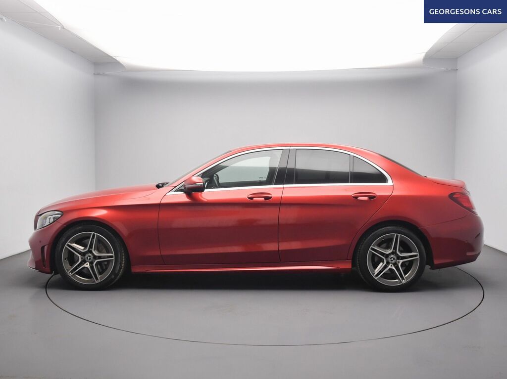 Mercedes-Benz C Class C300d Amg Line Premium Red #2