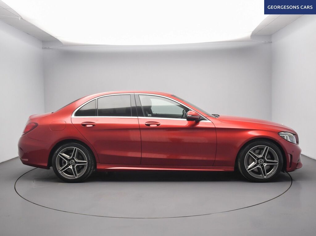 Mercedes-Benz C Class C300d Amg Line Premium Red #5