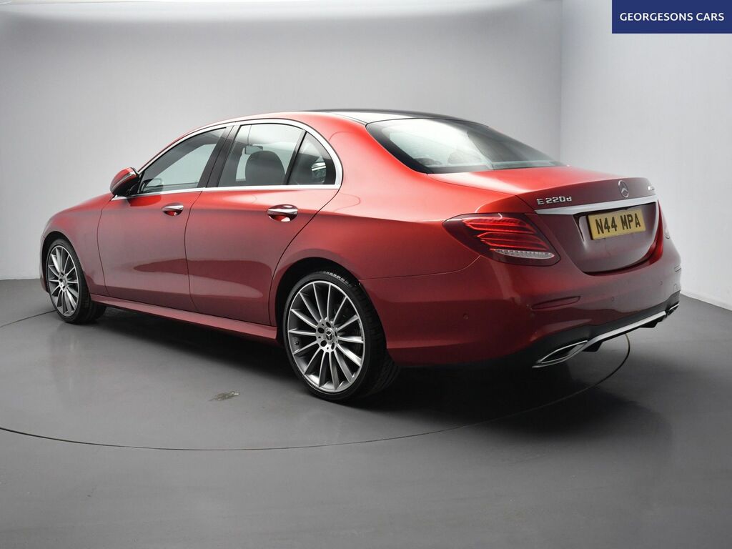 Mercedes-Benz E Class E220d Amg Line Premium Red