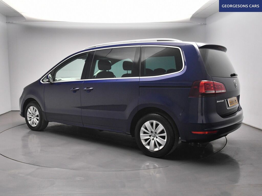Volkswagen Sharan Tdi Se Mpv Blue #3
