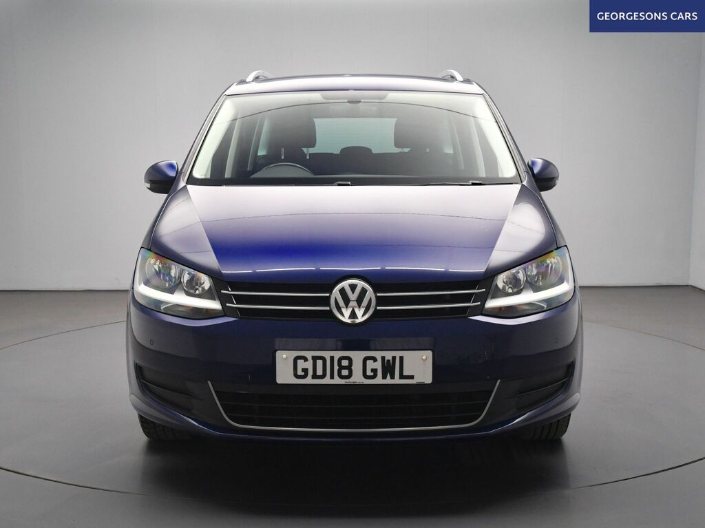 Volkswagen Sharan Tdi Se Mpv Blue #6