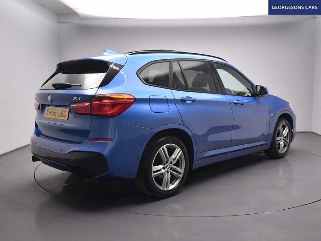 BMW X1 18D M Sport Suv EF66LBG Blue #2