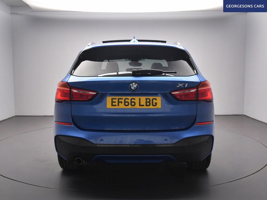 BMW X1 18D M Sport Suv EF66LBG Blue #3