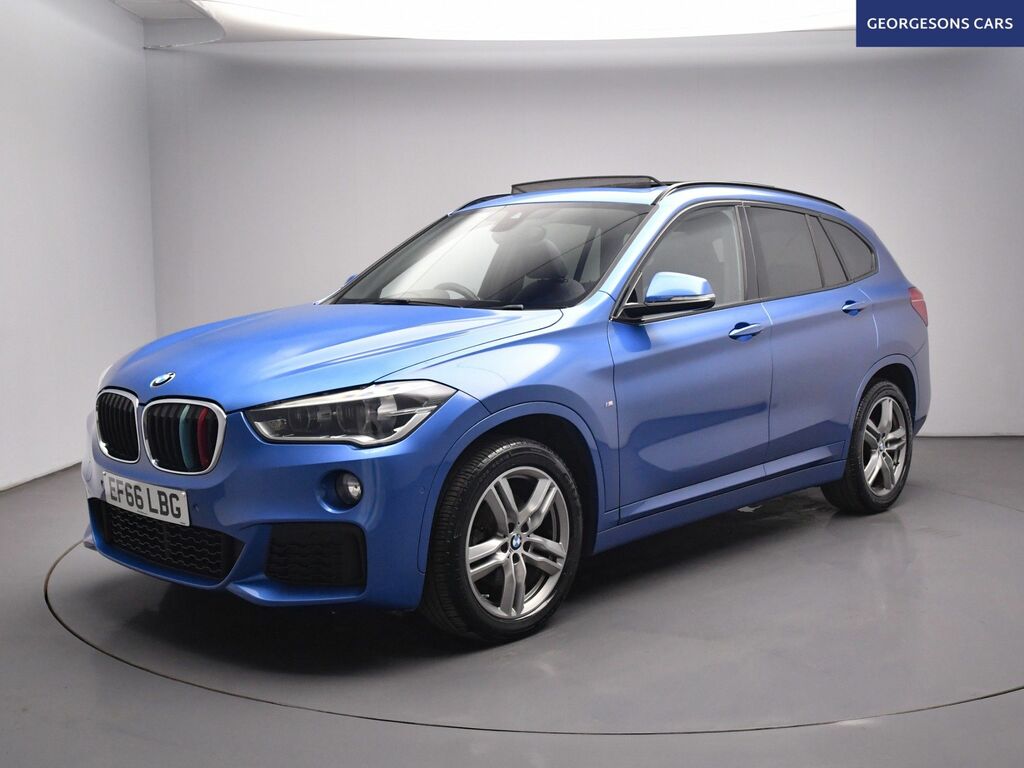 BMW X1 18D M Sport Suv EF66LBG Blue #6