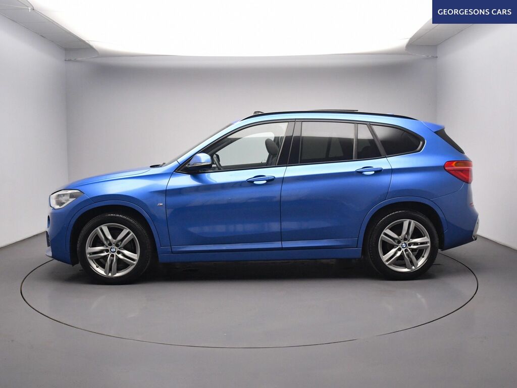 BMW X1 18D M Sport Suv EF66LBG Blue #5