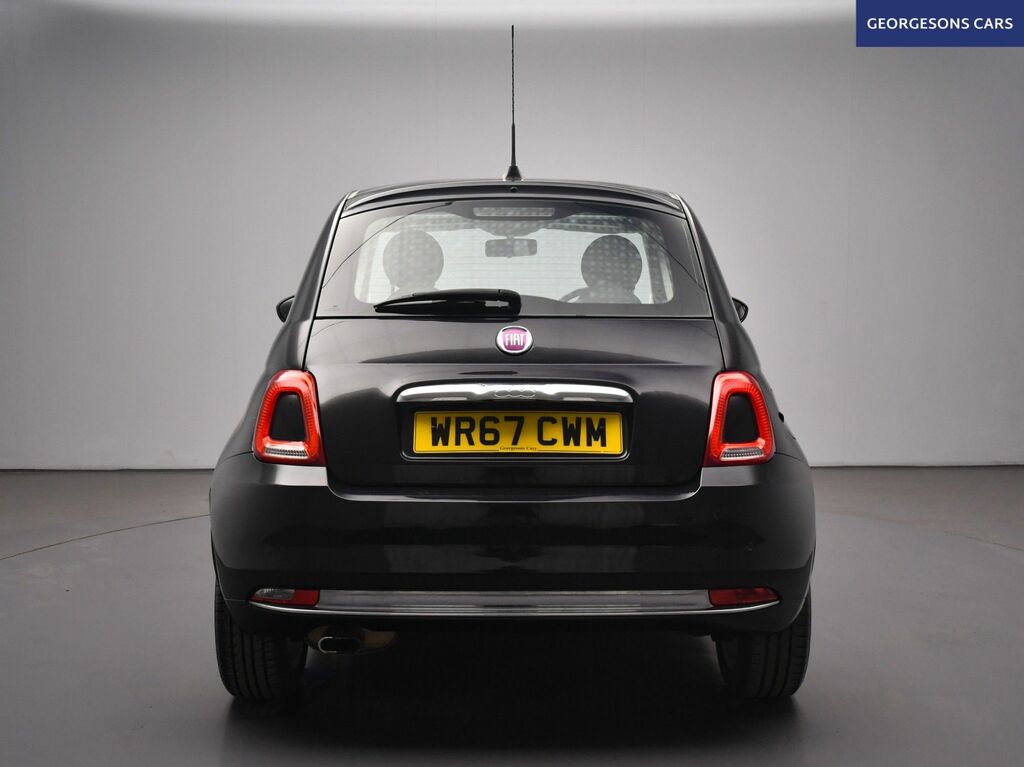 Fiat 500 Lounge Hatchback Black
