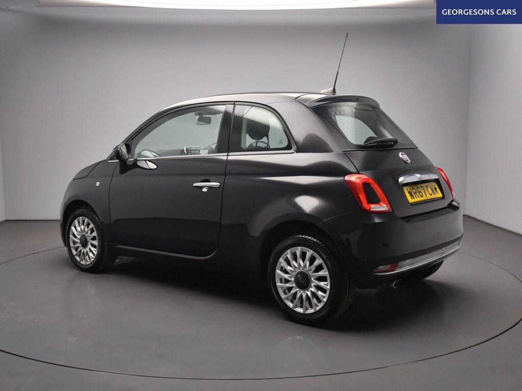 Fiat 500 Lounge Hatchback Black #2