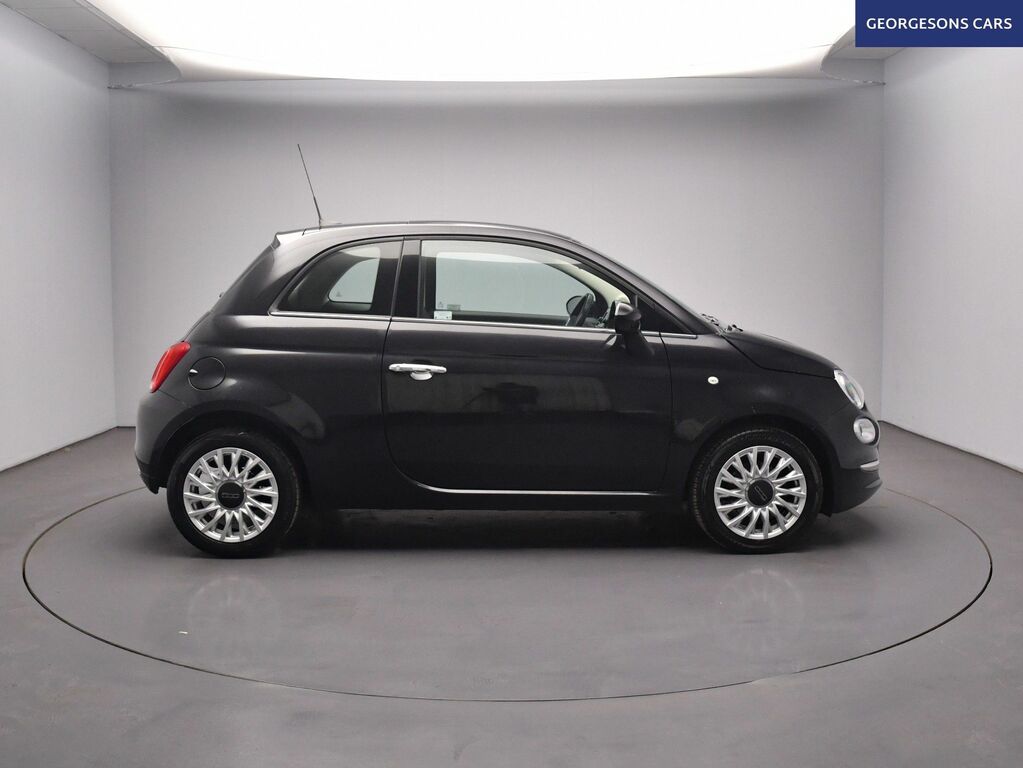 Fiat 500 Lounge Hatchback Black #6