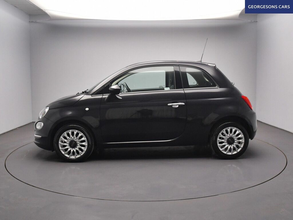 Fiat 500 Lounge Hatchback Black #3
