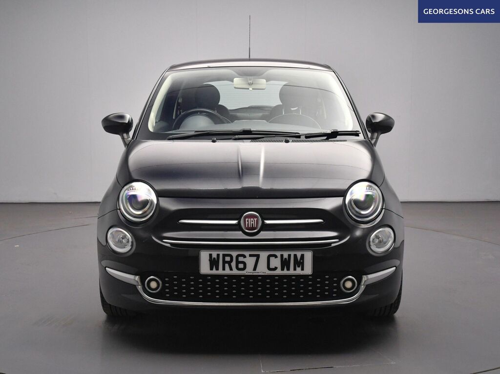 Fiat 500 Lounge Hatchback Black #5