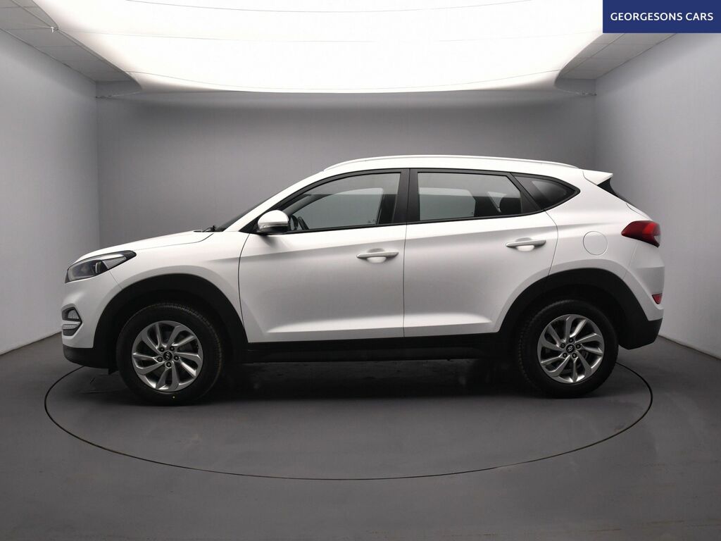 Hyundai Tucson Gdi Blue Drive Se White #4
