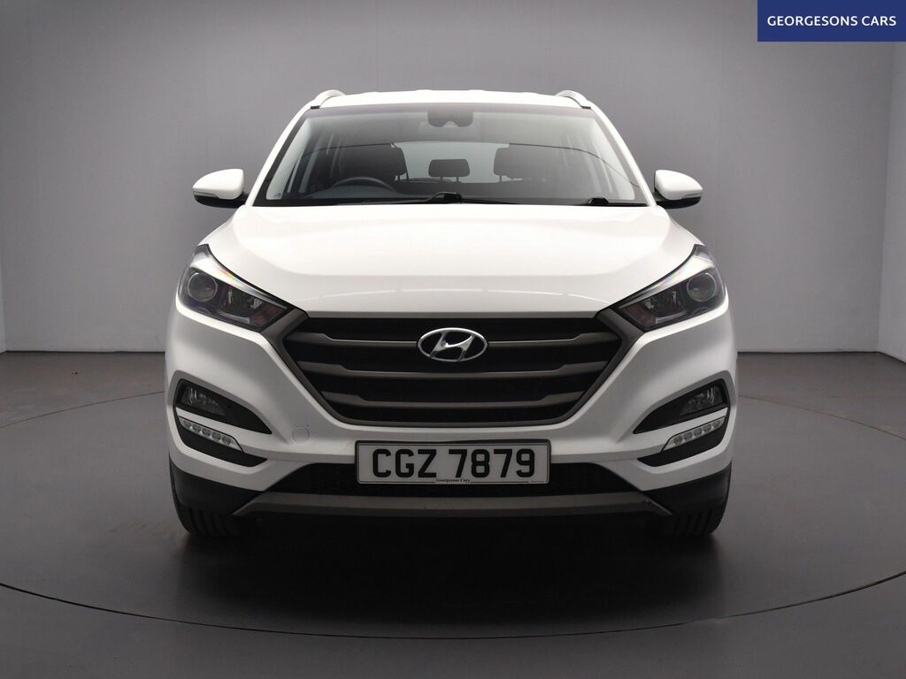 Hyundai Tucson Gdi Blue Drive Se White #6