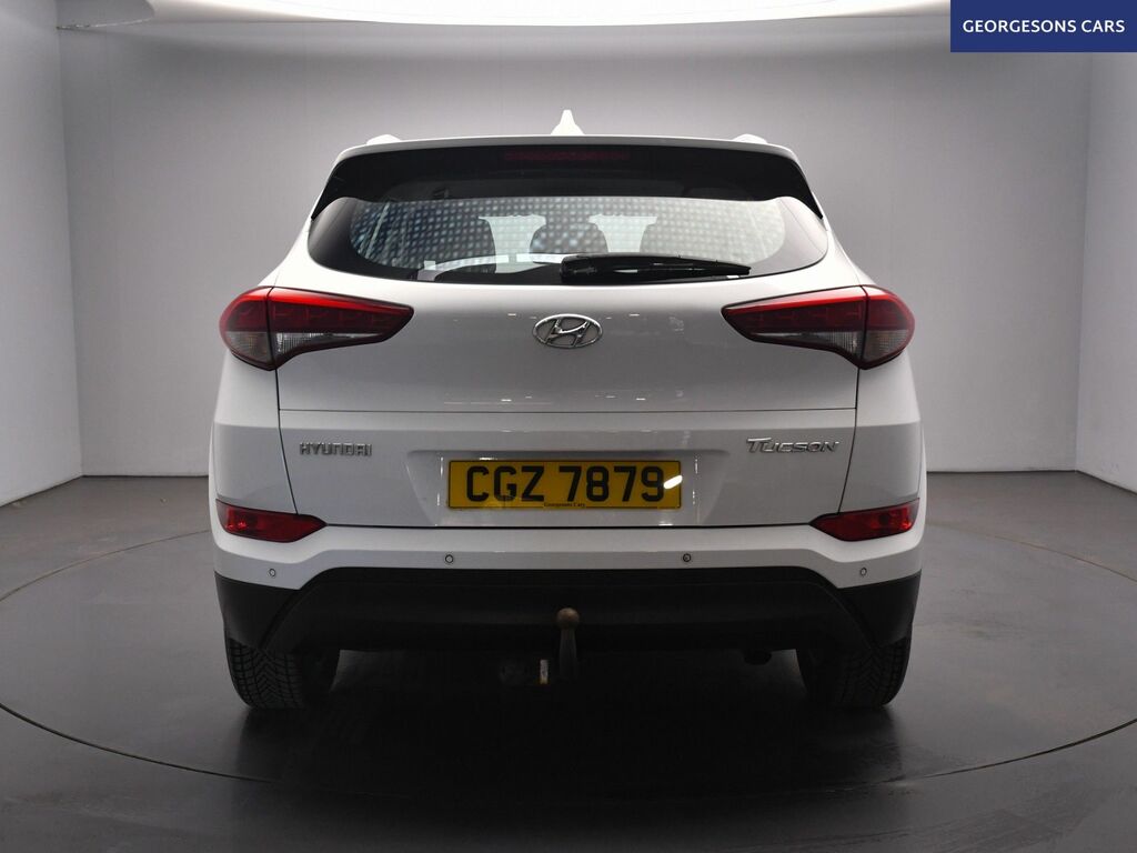 Hyundai Tucson Gdi Blue Drive Se White #2