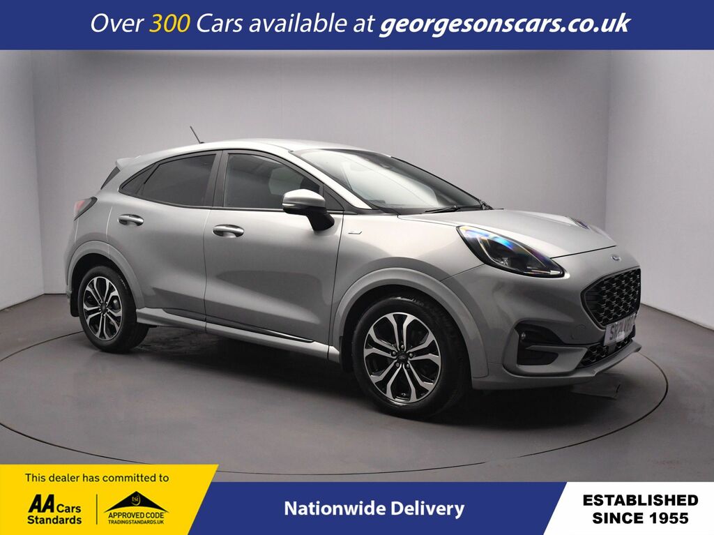 Ford Puma Ecoboost Mhev St-line Suv Silver