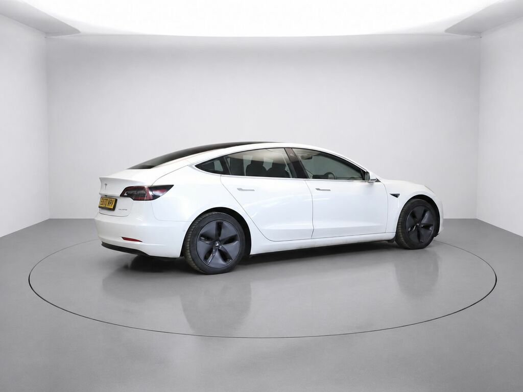 Tesla Model 3 Motor Long Range Saloon White #2