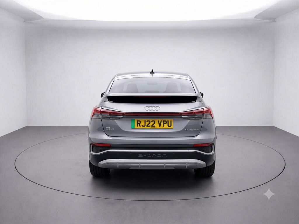 Audi Q4 E Tron S Line Sportback Grey #3