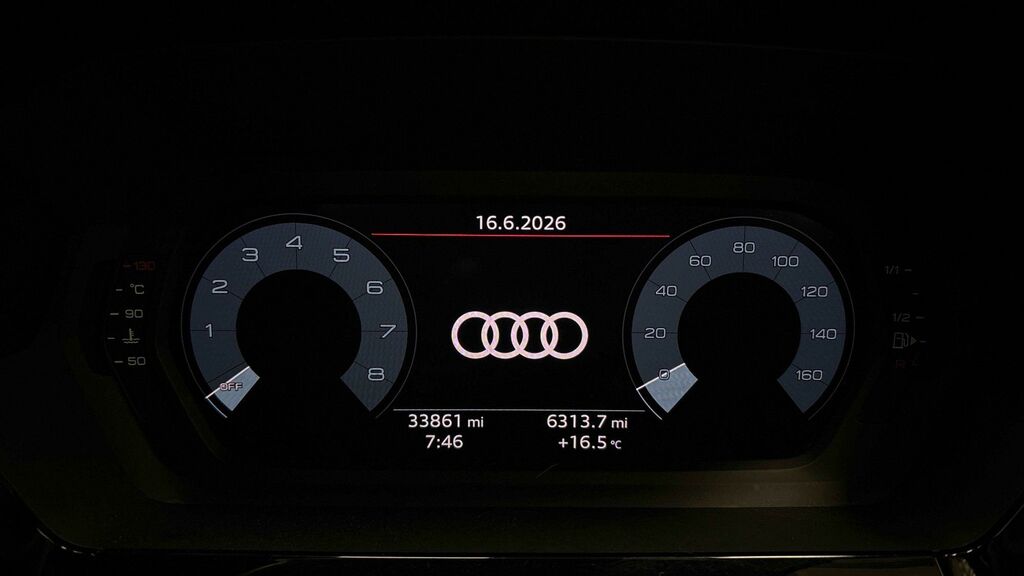 Audi A3 1.5 Tfsi 35 S Line Sportback HG23JWF Black #9