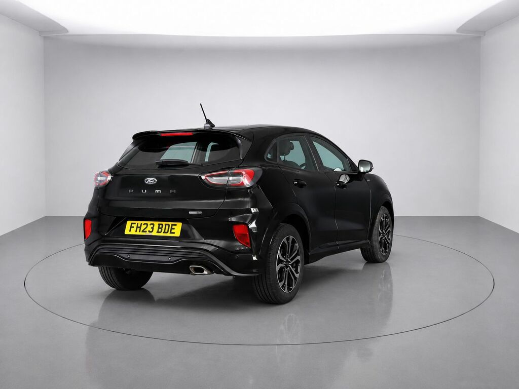Ford Puma Ecoboost Mhev St-line Suv Black