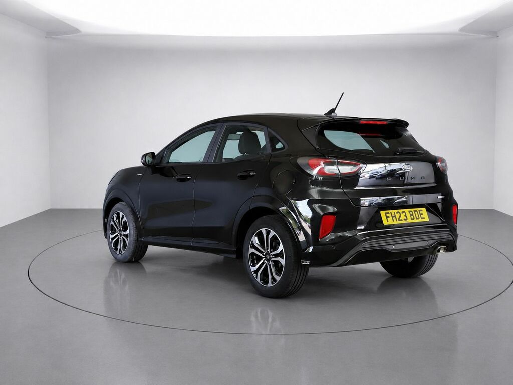 Ford Puma Ecoboost Mhev St-line Suv Black #3