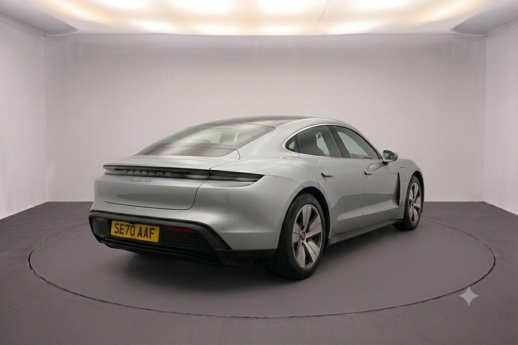 Porsche Taycan 79.2Kwh 4S Saloon Silver #5
