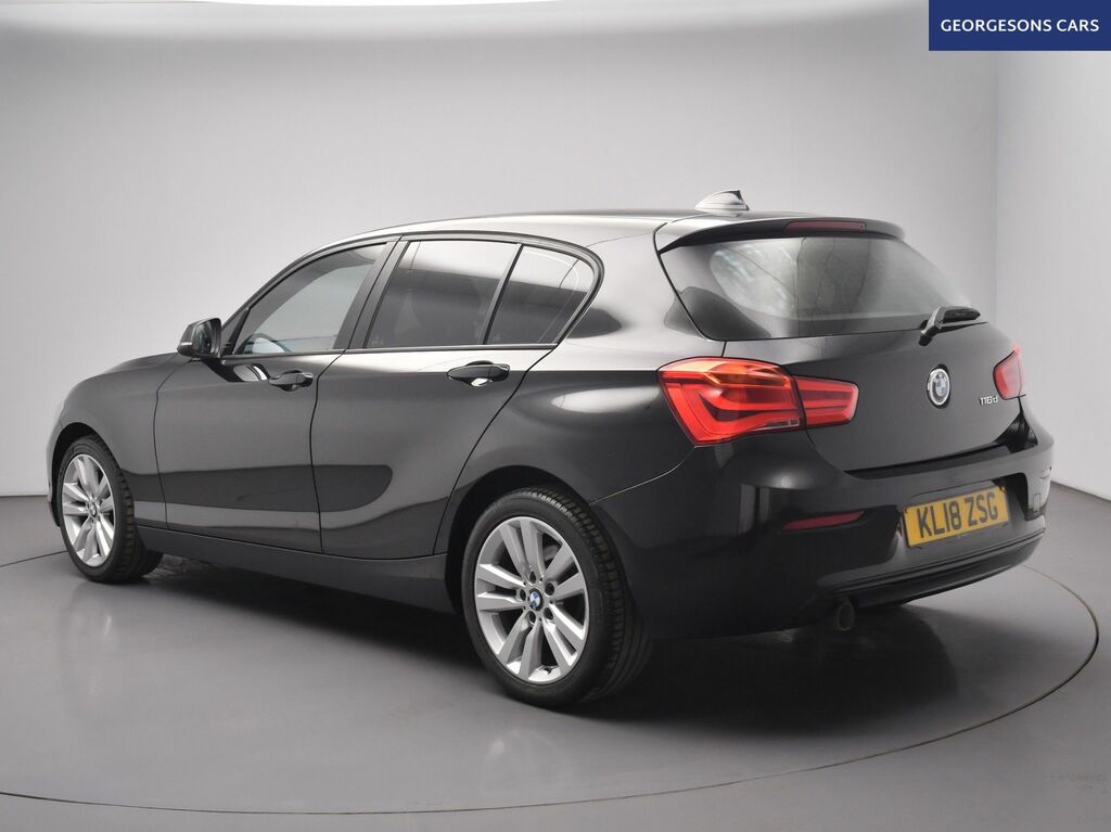 BMW 1 Series 116D Sport Hatchback Black