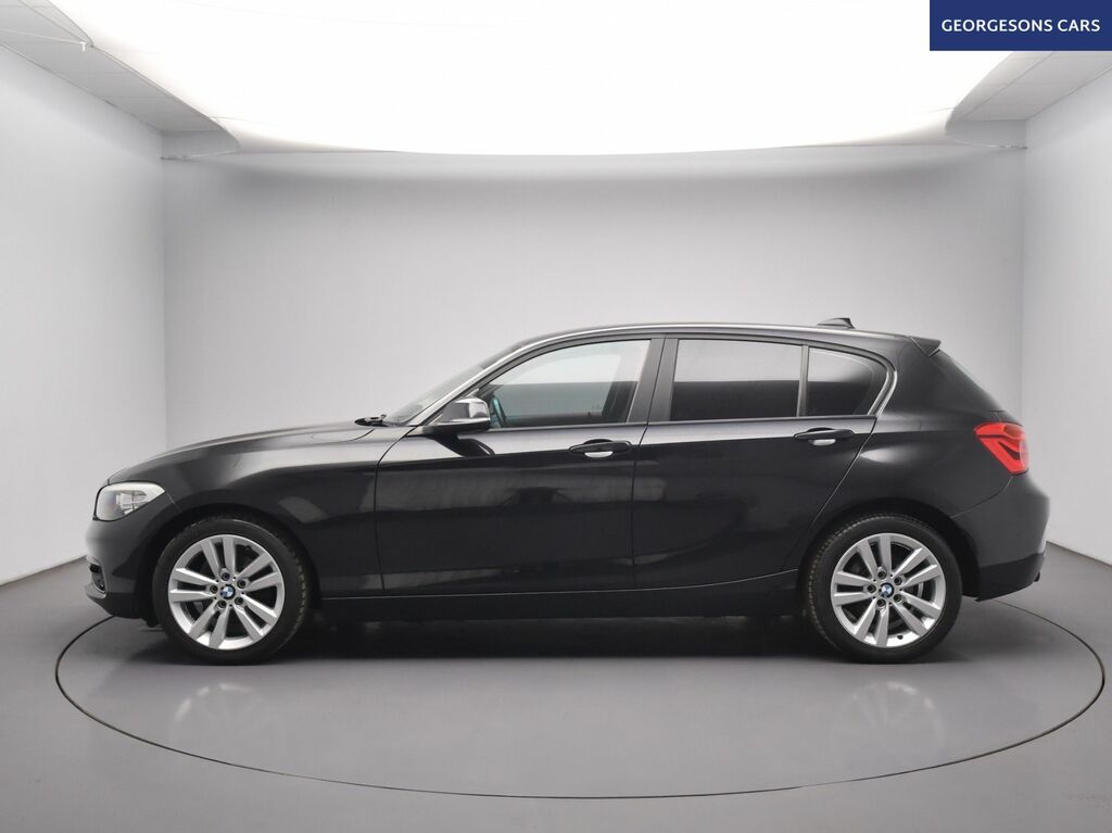 BMW 1 Series 116D Sport Hatchback Black #2