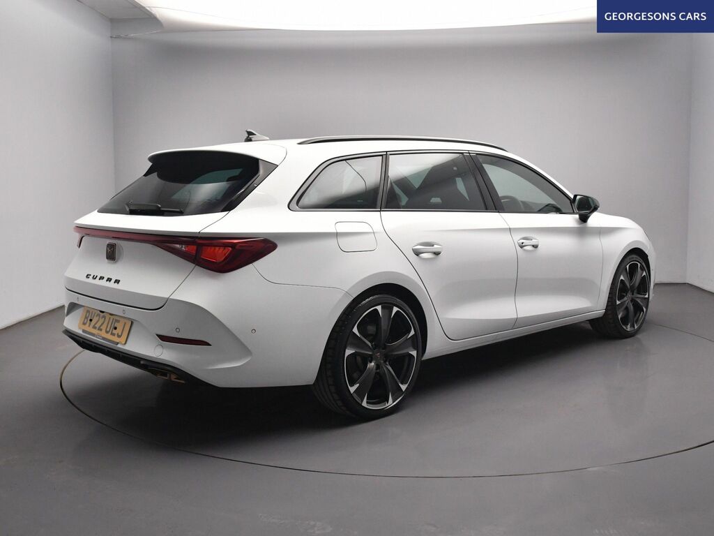 Cupra Leon Ehybrid 12.8Kwh Vz2 Estate White #3