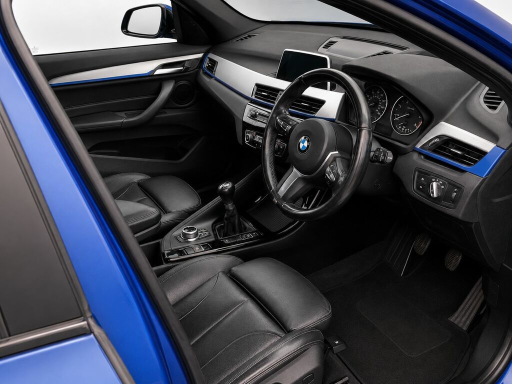 BMW X1 20D M Sport Suv Blue #2