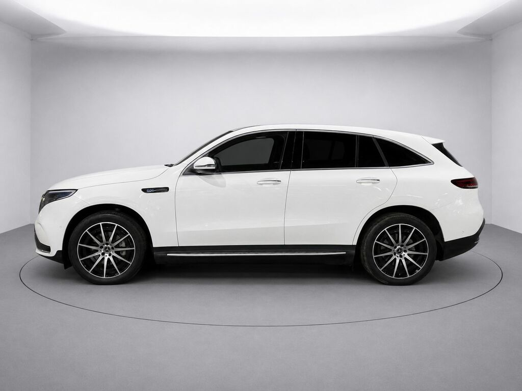 Mercedes-Benz EQC 400 80Kwh Amg Line White #4