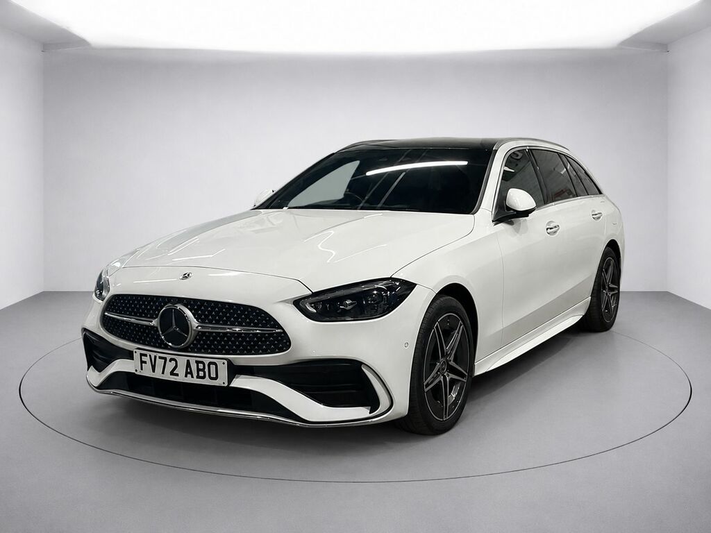 Mercedes-Benz C Class C300e 25.4Kwh Amg Line White #2