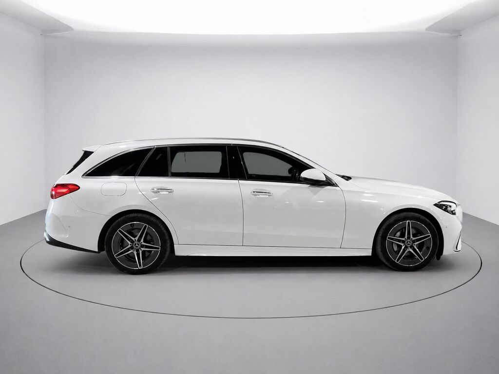 Mercedes-Benz C Class C300e 25.4Kwh Amg Line White #3