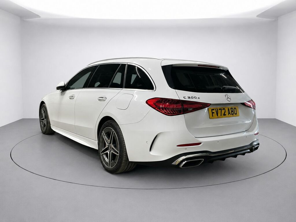 Mercedes-Benz C Class C300e 25.4Kwh Amg Line White #5