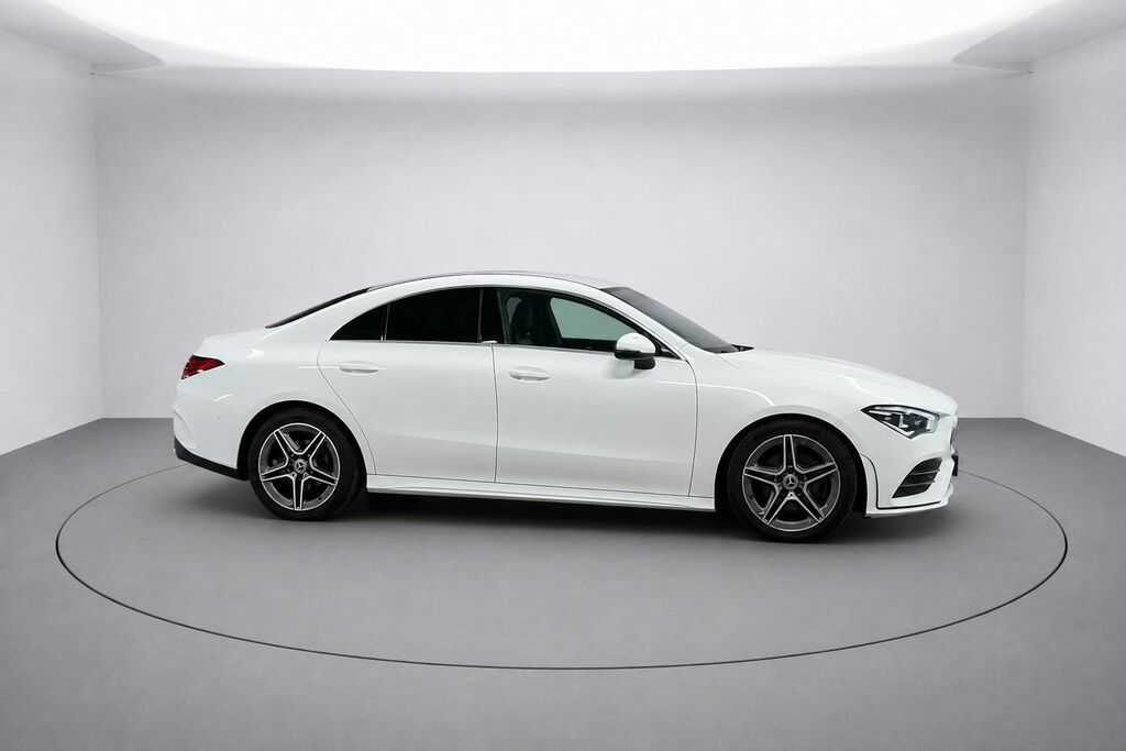 Mercedes-Benz CLA Class Cla 220D Amg Line Premium Plus Tip White #2