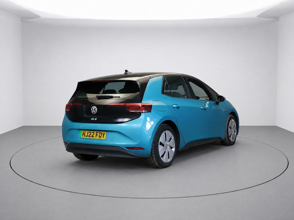 Volkswagen ID.3 Performance 58Kwh Life Hatchback Blue #3