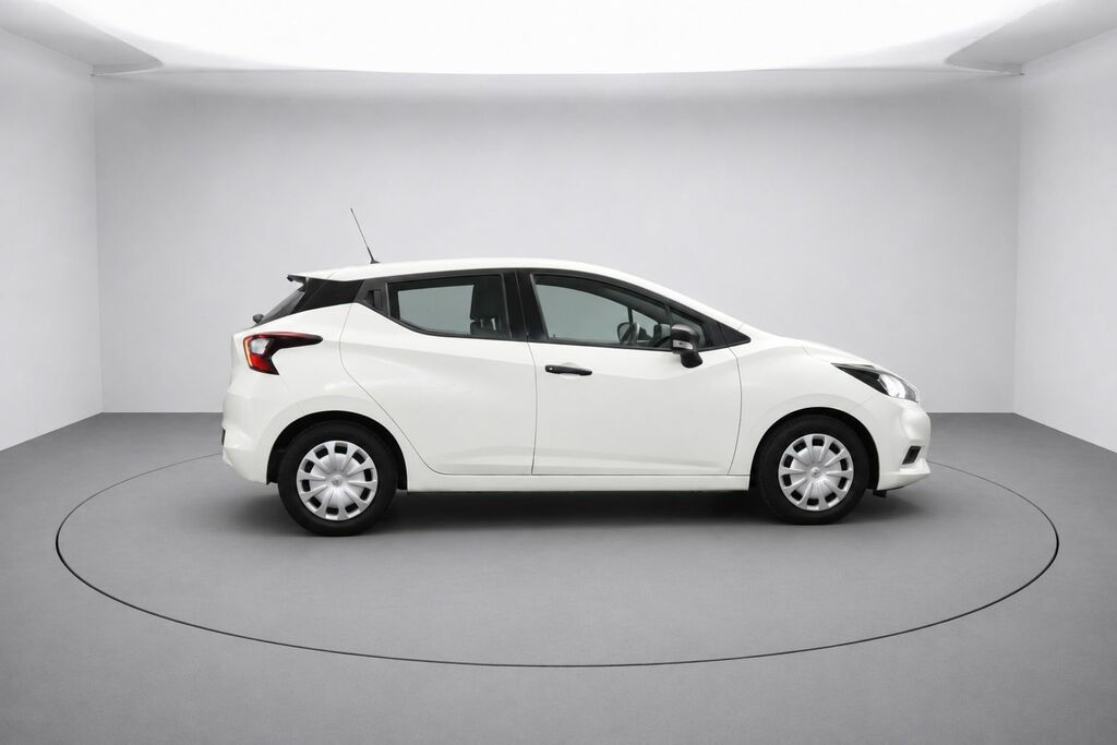 Nissan Micra Ig-t Visia Hatchback White #2
