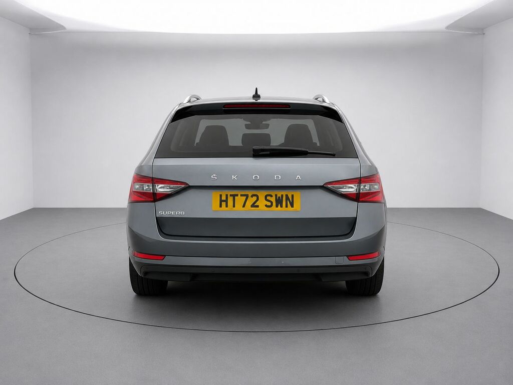 Skoda Superb Tdi Se Technology Estate Grey #4