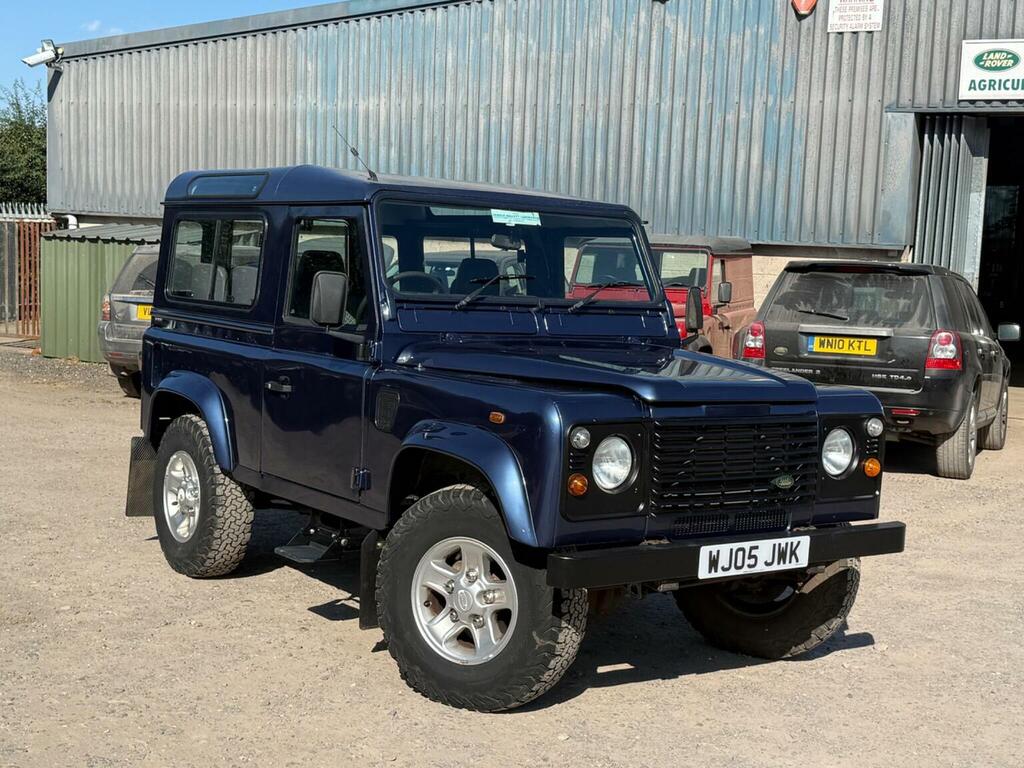 Land Rover Defender 90 Td5 Station Wagon Blue #5