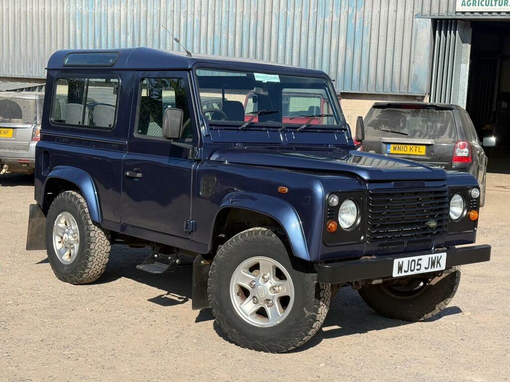Land Rover Defender 90 Td5 Station Wagon Blue #4