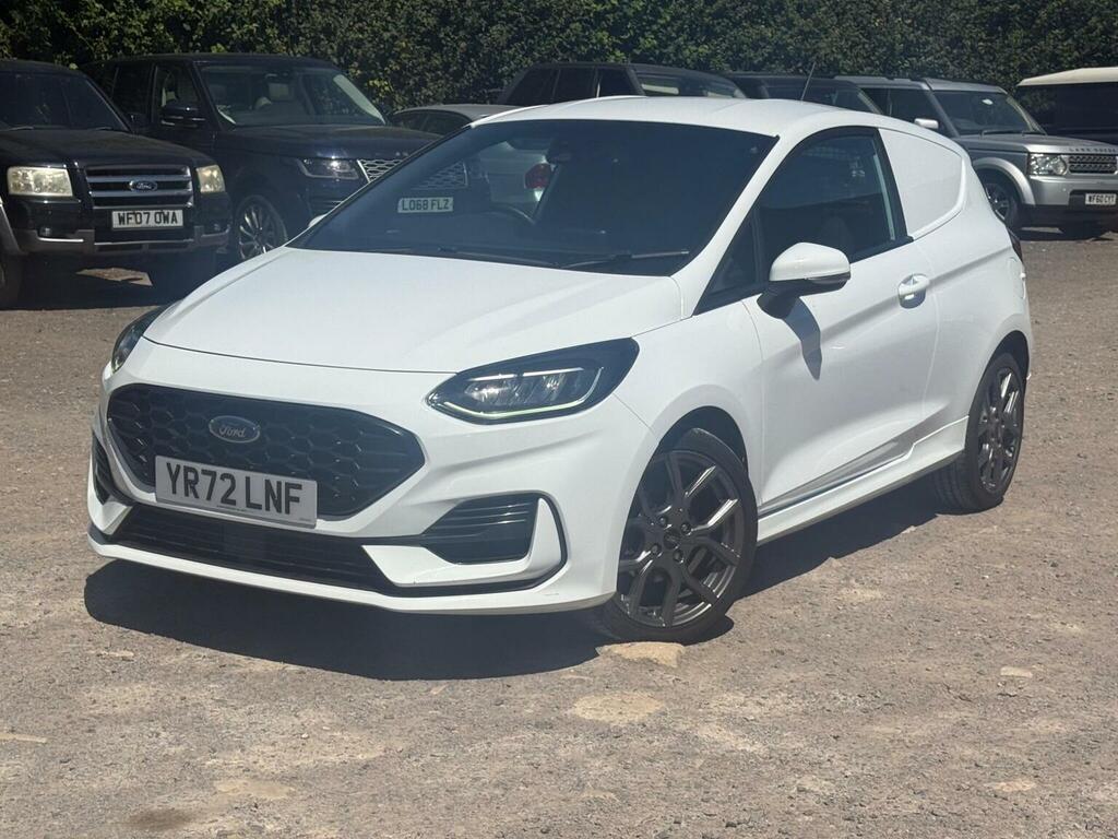 Ford Fiesta 1.0T Ecoboost Mhev Sport Euro 6 Ss YR72LNF White #4