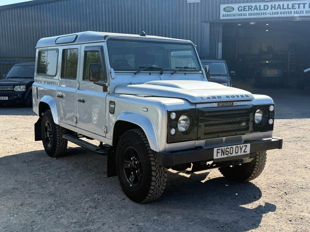 Land Rover Defender 110 2.4 Tdci County Station Wagon 4Wd Mwb Euro 4 Silver #5