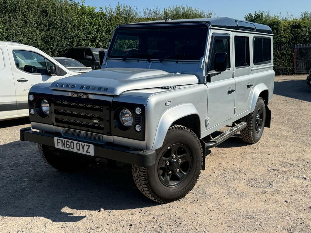 Land Rover Defender 110 2.4 Tdci County Station Wagon 4Wd Mwb Euro 4 Silver #3