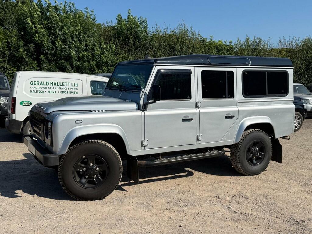 Land Rover Defender 110 2.4 Tdci County Station Wagon 4Wd Mwb Euro 4 Silver #6