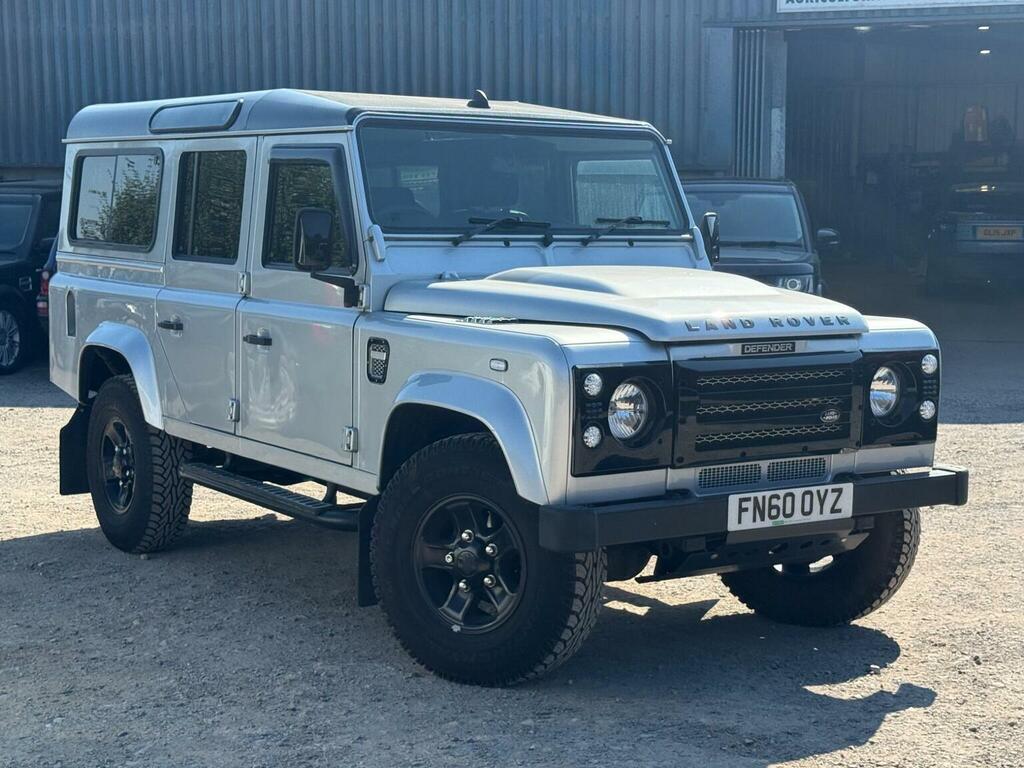 Land Rover Defender 110 2.4 Tdci County Station Wagon 4Wd Mwb Euro 4 Silver #4