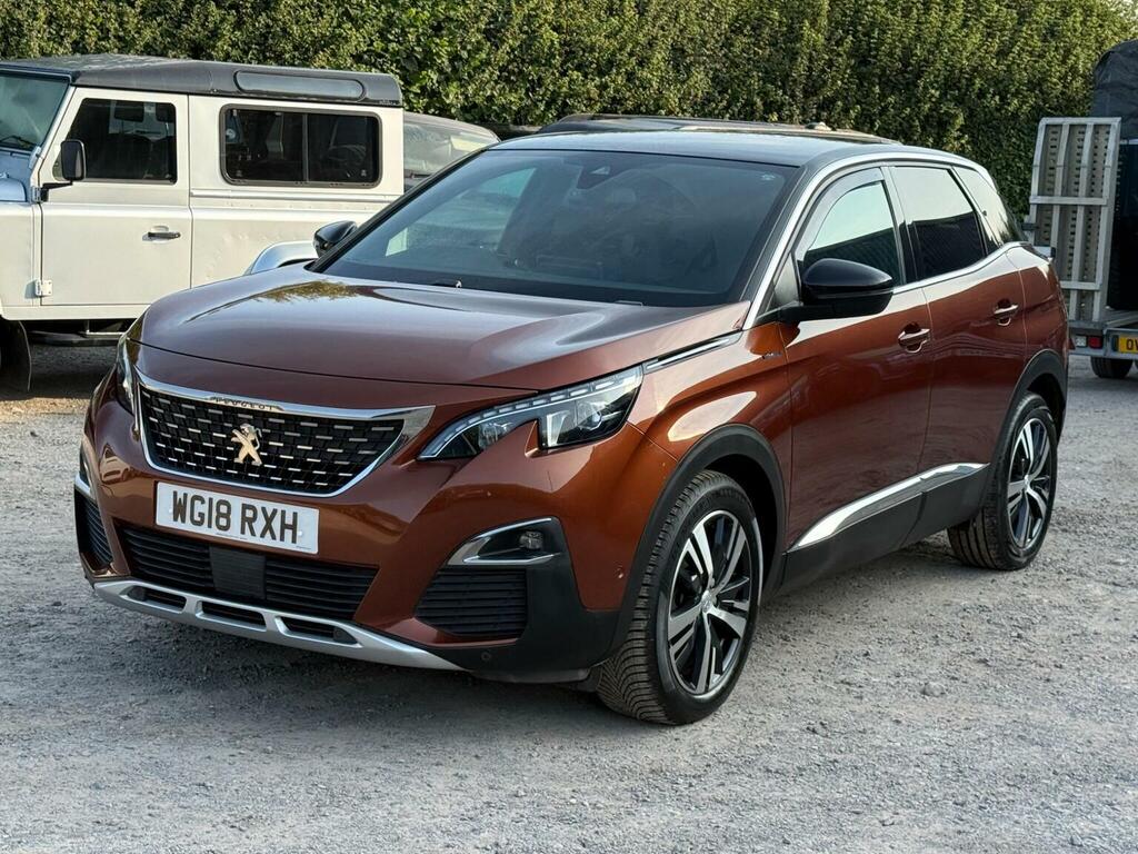 Peugeot 3008 1.6 Thp Gt Line Eat Euro 6 Ss Brown #4