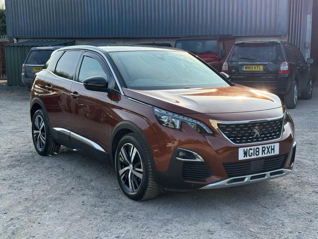 Peugeot 3008 1.6 Thp Gt Line Eat Euro 6 Ss Brown #2
