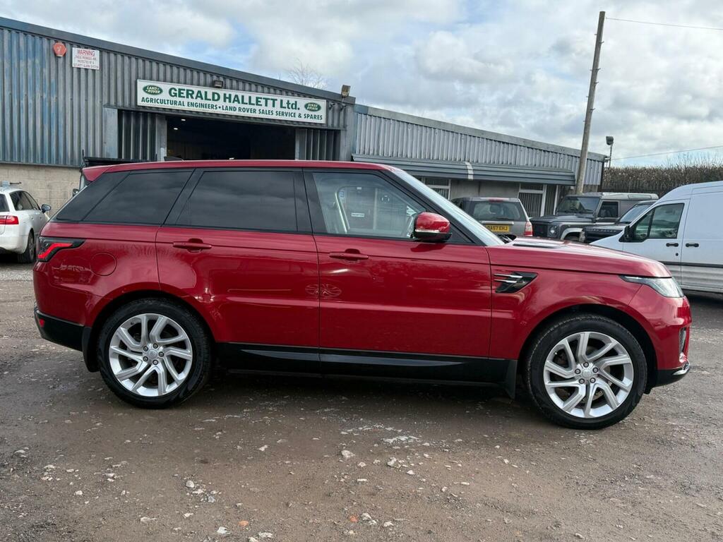 Land Rover Range Rover Sport 3.0 Sd V6 Hse 4Wd Euro 6 Ss Red #6