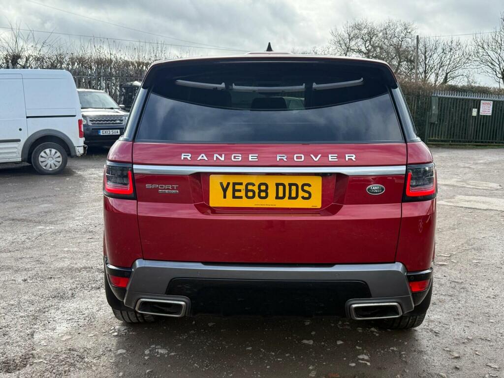 Land Rover Range Rover Sport 3.0 Sd V6 Hse 4Wd Euro 6 Ss Red #5