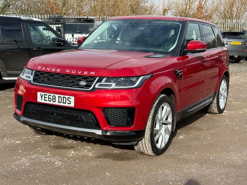 Land Rover Range Rover Sport 3.0 Sd V6 Hse 4Wd Euro 6 Ss Red #4